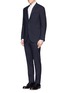 Figure View - Click To Enlarge - NEIL BARRETT - Virgin wool blend suit