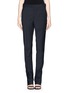 Main View - Click To Enlarge - ELLERY - 'Whitman' contrast waist bootcut tuxedo pants
