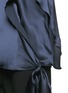 Detail View - Click To Enlarge - ELLERY - 'Régina' ruffle tie side satin blouse