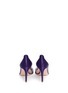 Back View - Click To Enlarge - GIANVITO ROSSI - 'Plexi' clear PVC satin pumps