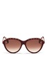 Main View - Click To Enlarge - ALEXANDER MCQUEEN - Studded cat eye sunglasses