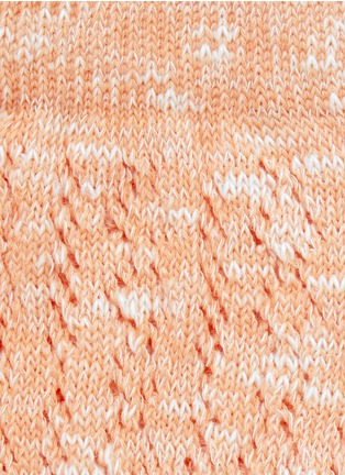 Detail View - Click To Enlarge - HANSEL FROM BASEL - Crochet crew socks