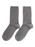 Main View - Click To Enlarge - HANSEL FROM BASEL - 'Rib Silk' crew socks