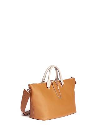 Detail View - Click To Enlarge - CHLOÉ - 'Baylee' large leather tote
