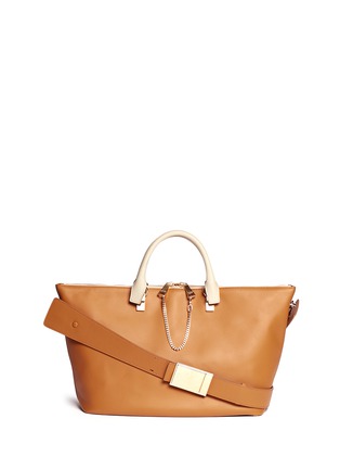 Main View - Click To Enlarge - CHLOÉ - 'Baylee' large leather tote