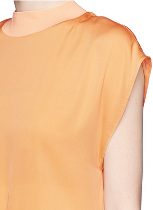 Detail View - Click To Enlarge - 3.1 PHILLIP LIM - Bi-colour layered sleeveless silk dress