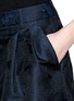 Detail View - Click To Enlarge - 3.1 PHILLIP LIM - Splattered pleated Bermuda shorts