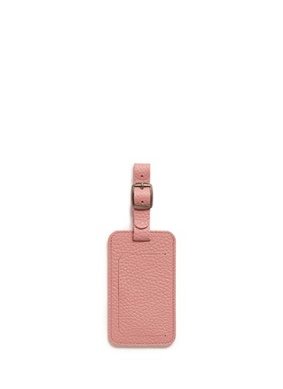 Main View - Click To Enlarge - BYND ARTISAN - Single window leather luggage tag