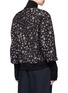 Back View - Click To Enlarge - SONG FOR THE MUTE - 'Lunar' moon print cropped bomber jacket