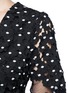 Detail View - Click To Enlarge - SELF-PORTRAIT - 'Daisy Dot' floral guipure lace rompers