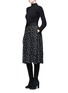 Figure View - Click To Enlarge - SELF-PORTRAIT - 'Daisy' floral guipure lace midi skirt
