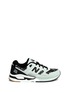 Main View - Click To Enlarge - NEW BALANCE - '530 Summer Utility' stripe print suede mesh sneakers