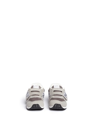 Figure View - Click To Enlarge - NEW BALANCE - '996' suede mesh toddler sneakers