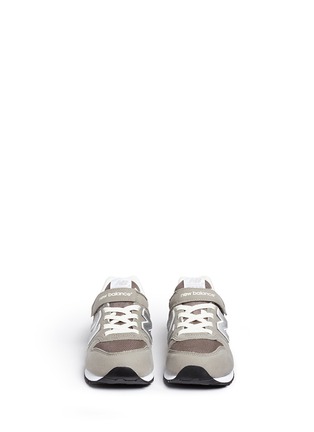 Figure View - Click To Enlarge - NEW BALANCE - '996' suede mesh kids sneakers