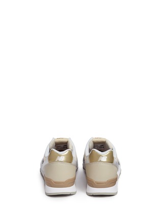 Back View - Click To Enlarge - NEW BALANCE - '996' mixed media sneakers