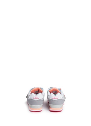 Back View - Click To Enlarge - NEW BALANCE - '574' colourblock suede toddler sneakers