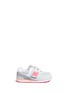 Main View - Click To Enlarge - NEW BALANCE - '574' colourblock suede toddler sneakers