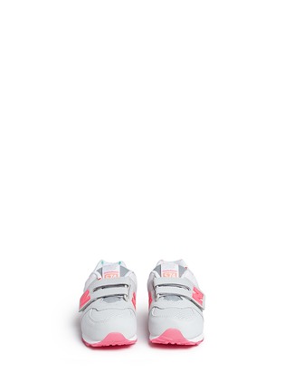 Figure View - Click To Enlarge - NEW BALANCE - '574' colourblock suede toddler sneakers