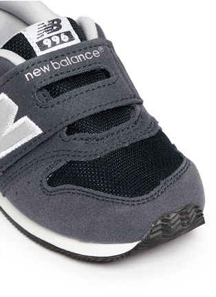Detail View - Click To Enlarge - NEW BALANCE - '996' suede mesh toddler sneakers