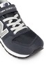 Detail View - Click To Enlarge - NEW BALANCE - '996' suede mesh kids sneakers