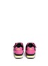 Back View - Click To Enlarge - NEW BALANCE - '996' textile strap kids sneakers