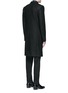 Back View - Click To Enlarge - GIVENCHY - Belted wool blend coat