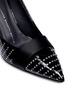 Detail View - Click To Enlarge - 73426 - 'Lucrezia' strass embellished patent leather pumps