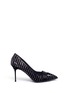 Main View - Click To Enlarge - 73426 - 'Lucrezia' strass embellished patent leather pumps