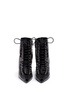 Figure View - Click To Enlarge - 73426 - 'Lucrezia' crystal patent leather lace-up boots