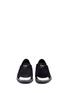 Front View - Click To Enlarge - 73426 - 'Kevin' metal toe cap suede slip-ons