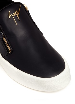 Detail View - Click To Enlarge - 73426 - 'May London' leather skate slip-ons