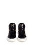 Front View - Click To Enlarge - 73426 - 'May London' patent leather lace-up high top sneakers