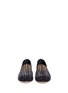 Front View - Click To Enlarge - 73426 - 'Dalila' ombré crystal pavé suede slip-ons