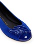 Detail View - Click To Enlarge - 73426 - 'Cruel' logo charm suede flats