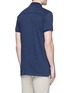 Back View - Click To Enlarge - SCOTCH & SODA - 'Home Alone' cotton knit polo shirt