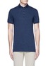 Main View - Click To Enlarge - SCOTCH & SODA - 'Home Alone' cotton knit polo shirt