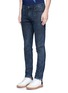 Front View - Click To Enlarge - SCOTCH & SODA - 'Lot 22 The Skim' vintage stone wash jeans