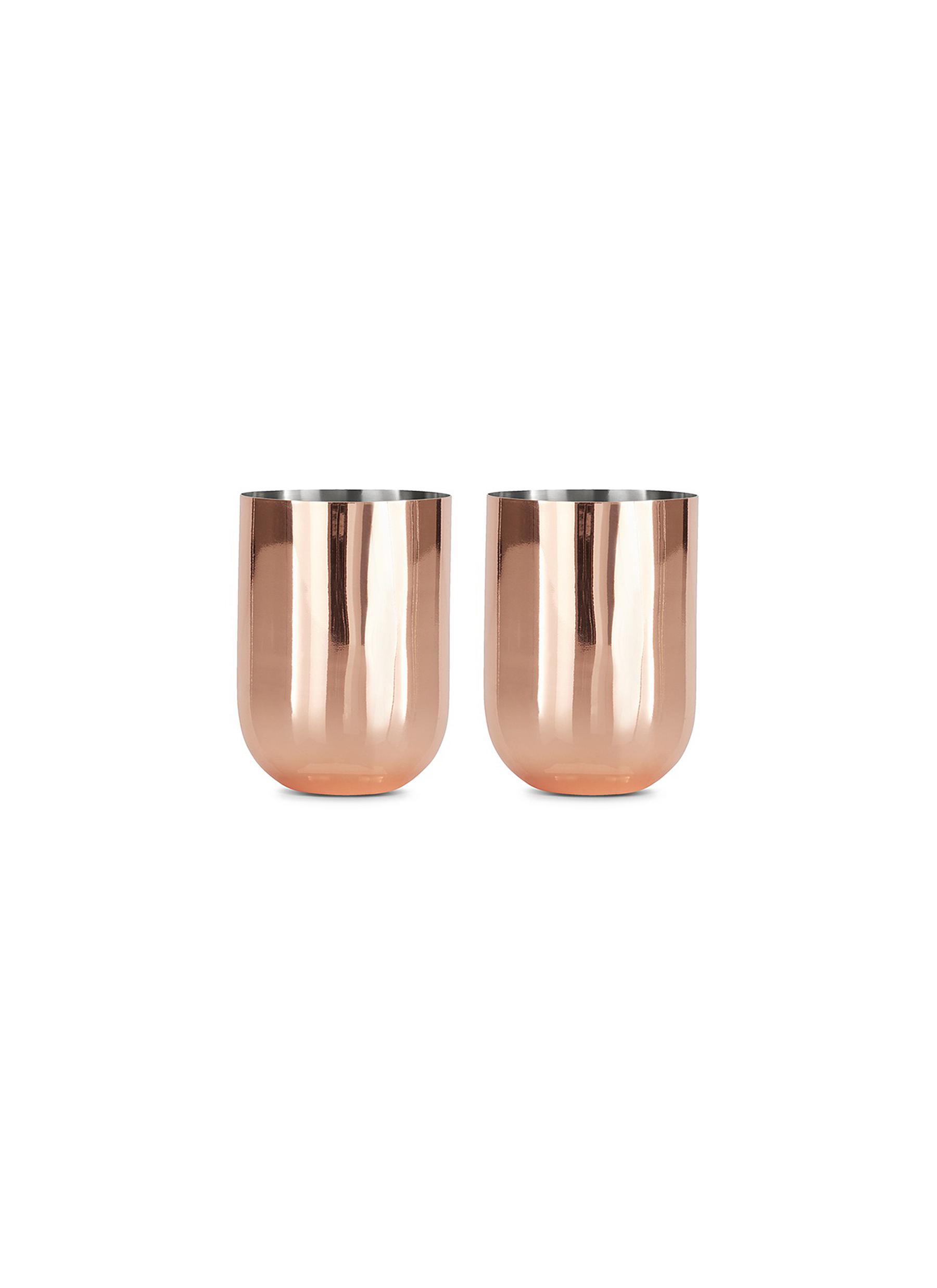 TOM DIXON PLUM MOSCOW MULE MUG SET