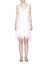 Main View - Click To Enlarge - CHLOÉ - Butterfly broderie anglaise tassel tulle dress