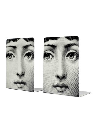 Main View - Click To Enlarge - FORNASETTI - Viso bookend set