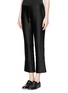 Front View - Click To Enlarge - THE ROW - Rosalina' linen blend satin pants