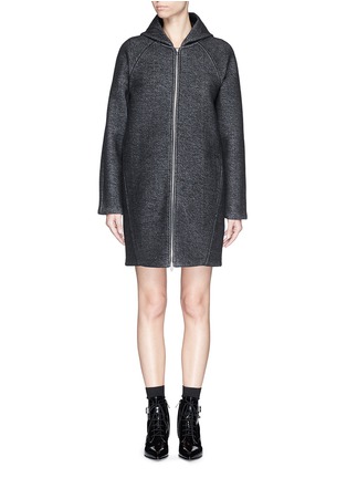 Main View - Click To Enlarge - T BY ALEXANDER WANG - French terry scuba hood jacket