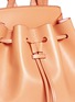 Detail View - Click To Enlarge - MANSUR GAVRIEL - Mini contrast lining leather backpack