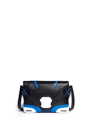 Back View - Click To Enlarge - ALEXANDER WANG - 'Sneaker' large leather shoulder bag