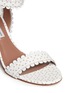 Detail View - Click To Enlarge - TABITHA SIMMONS - 'Leticia' scalloped edge block heel sandals