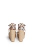 Back View - Click To Enlarge - TABITHA SIMMONS - 'Jenny' dizzy floral print wedge espadrilles