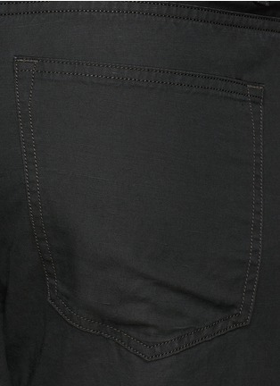 Detail View - Click To Enlarge - THEORY - 'Haydin' cotton-linen pants