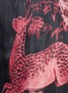 Detail View - Click To Enlarge - LANVIN - Prancing animal print silk organza skirt