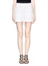 Main View - Click To Enlarge - CHLOÉ - Patch pocket embroidery guipure lace shorts