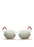 Main View - Click To Enlarge - SHERIFF & CHERRY - 'G11' polished contrast acetate sunglasses